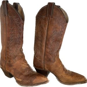 Justin Cowboy Boot Size 5.5